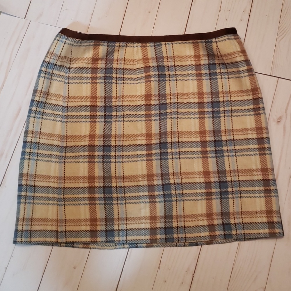 NWOT Vineyard Vines Plaid Mini Skirt Size 0
